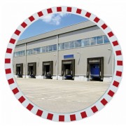 Miroir de sécurité avec cadre