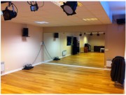 Miroir plat pour salle de danse