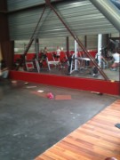 Miroir pour salle de sport sur mesure