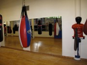 Miroir salle de boxe avec film anti-bris sur mesure