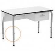 Table de professeur réglable