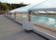 Motorisation d'abri piscine télescopique avec ou sans rail