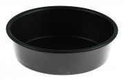 Moule à manqué rond uni bordé ? 260/235 mm (Lot de 3) - H.50 mm