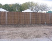 Mur anti bruit végétalisé