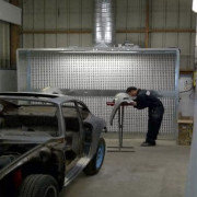 Mur d'aspiration brouillard de peinture, poussière et solvant - Dimensions sur mesure