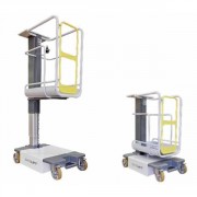 Nacelle élévatrice à mât vertical - H. de travail 4500 mm - Charge 180 kg