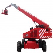 Nacelle de chantier télescopique