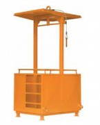 Nacelle de travail double