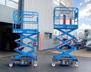 Nacelles à ciseaux semi électriques - Hauteur 5,5 m - Charge 240 kg