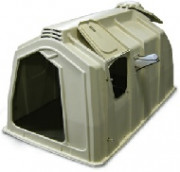 Niche à veau individuelle - Dim. L220 x l122 x H138 cm - HDPE