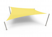 Ombrière sur mesure – Températures extrêmes d'usage : -30 °C / +70 °C