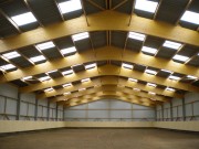 Ossature bois pour bâtiment