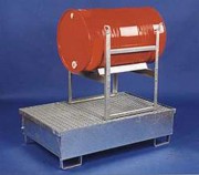 Palettes de rétention métalliques