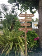 Pancarte en bois personnalisable