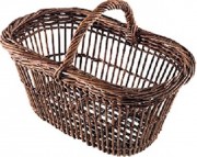 Panier à légumes en osier