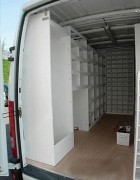 Panneau contreplaqué pour habillage vehicule utilitaire