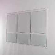 Panneau d'affichage Mural en Plexiglas A3 et A4 - L.100 cm x H.73 cm