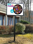 Panneau d'affichage lumineux sur mesure