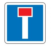 Panneau d'indication d'impasse C13a