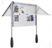 Panneau d'information double face