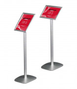 Panneau d'information sur pied - Aluminium - A3 ou A4