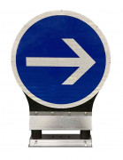 Panneau de police auto-relevable B21.1