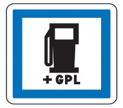 Panneau de poste de distribution de carburant GPL CE15c
