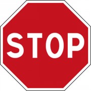 Panneau de signalisation STOP - Type AB4 - Dim. ?400 à ?1000 mm