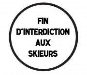 Panneau fin interdiction B39