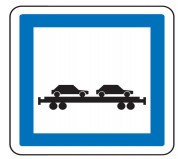 Panneau indication trains autos CE8