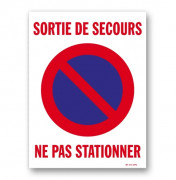 Panneau interdiction stationnement