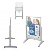 Panneau recto-verso pour commerce