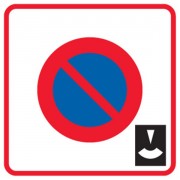 Panneau zone stationnement durée limitée B6b3