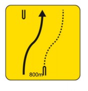 Panneaux de signalisation temporaire de direction KD9