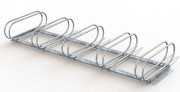 Rack à vélos galvanisé 5 places - Dim. L1580 x P514 x H220 mm