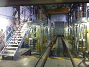 Passerelle d'accès rames de train