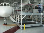Passerelle de chargement aéronautique
