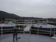 Passerelle metallique industrielle - Aluminium - Sur mesure