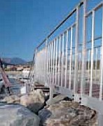 Passerelle port de plaisance