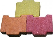 Pavé autobloquant pour trottoirs