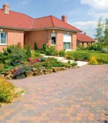 Pavé rustique en béton