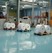 Résine époxy de sol industriel - Superficie traitée 15 m2/couche