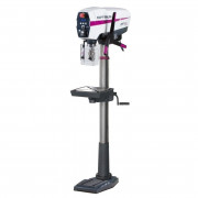 Perceuse à colonne industrielle avec 2 bagues de guidage 25 mm - Course 95 mm - CM3 - 12 vitesses