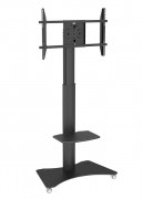 Pied de sol réglable avec roulettes pour TV 40 à 70 pouces
