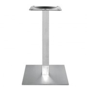 Pied de table en inox - Hauteur 62 cm - ?55 à ?60 cm