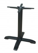 Pied de table fixe à 4 branches en fonte pour restaurant