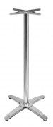 Piétement de table haute pour terrasse - Plateau de 55 à 70 cm