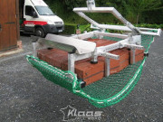 Pince de manutention à tuile double - Largeur de 740 à 1 010 mm - Charge 350 kg