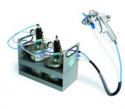 Pistolet colle bi-composante