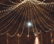 Plafond lumineux en étoile